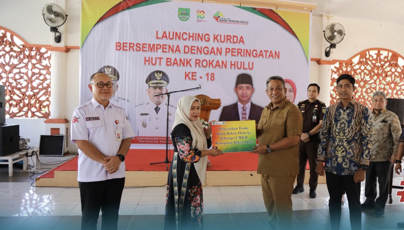 Bupati Rohul Launching KURDA ASA, Solusi Modal Usaha Untuk UMKM