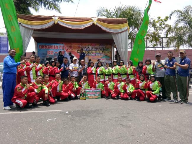 Peringatan HUT TNI ke 74,SMP Neg I Tapung Hulu Raih Prestasi Gemilang.