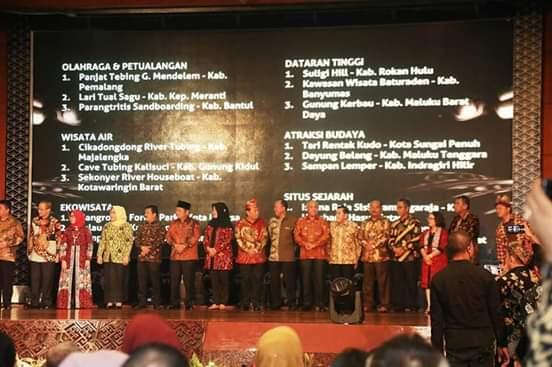 Destinasi wisata Suligi Hill Rokan Hulu meraih juara 1 kategori dataran tinggi terpopuler