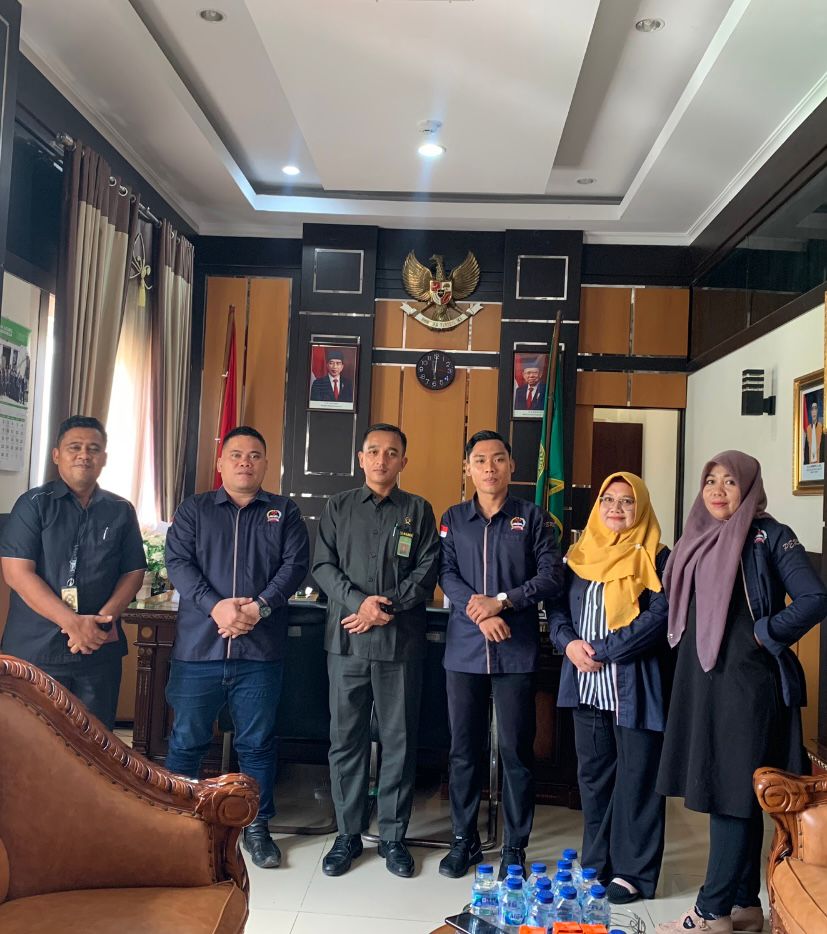 Ketua Pengadilan Negeri Roni Suata SH MH Terima Kunjungan DPC SPRI Rohul