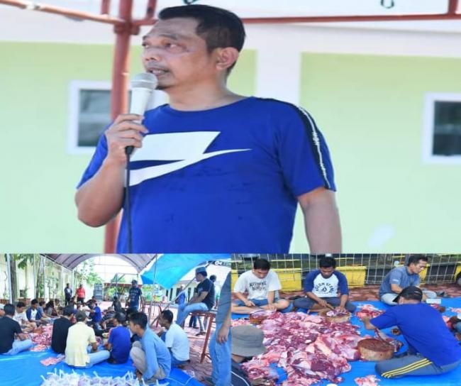 Setwan Bengkalis Qurban 4 Ekor Sapi