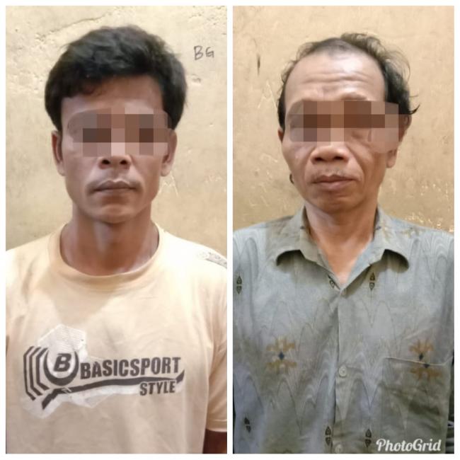 2 Pencuri Kabel Milik PT. Chevron Ditangkap Reskrim Polsek Tapung