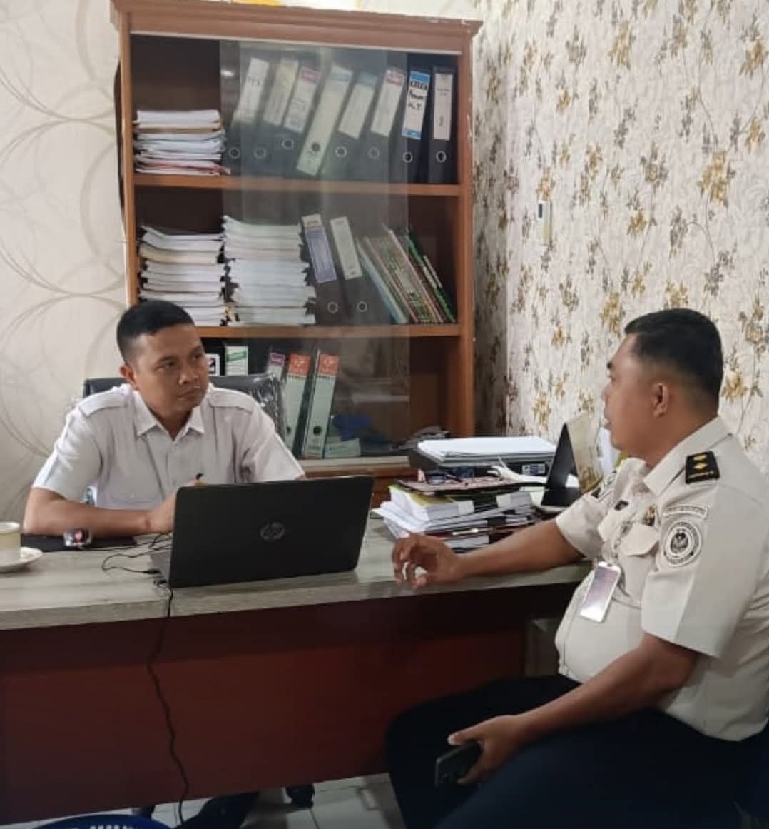 Lapas Pasir Pangarayan Laksanakan Koordinasi dengan Pemdes Koto Tinggi