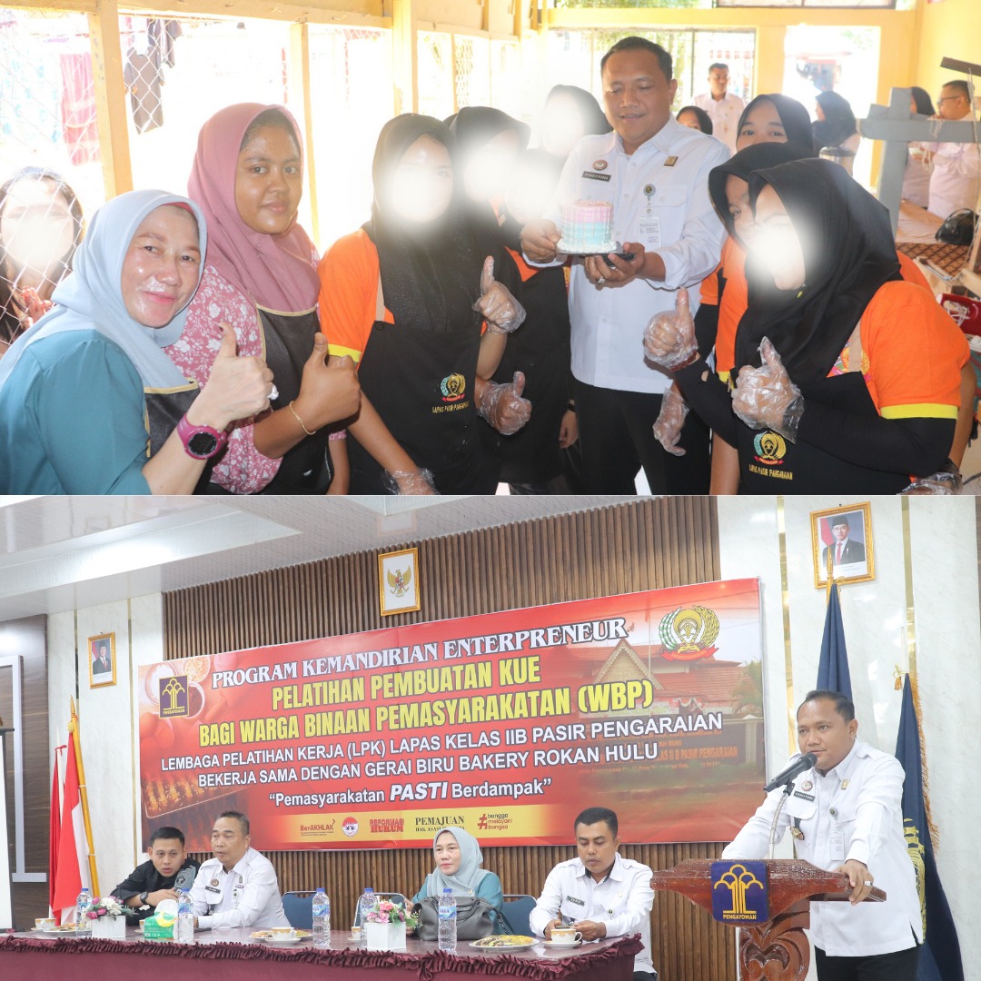 Tak Lepas Dari Program Kemandirian, 20 Orang Wbp Wanita Lapas Pasir Pangaraian Ikuti Pelatihan