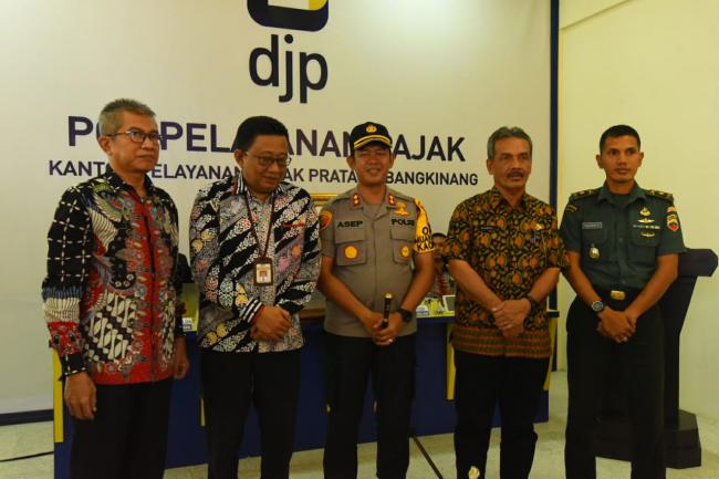 Kantor pelayanan pajak Pratama Bangkinang resmi dibuka