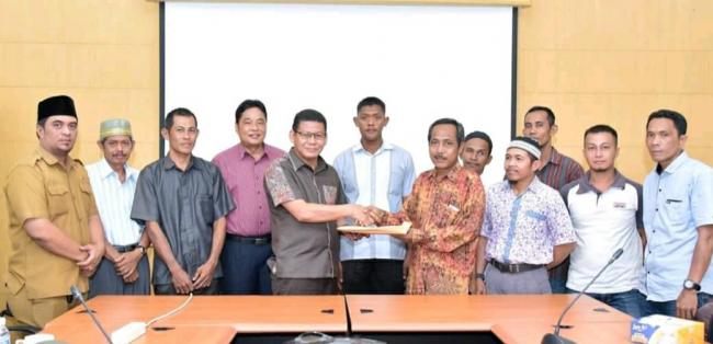 DPRD Kab. Bengkalis Priode 2019-2024, Terima Aspirasi Masyarakat Bantan Sari