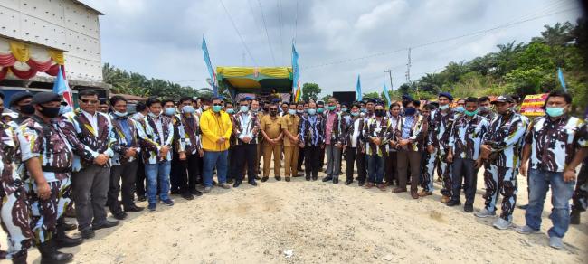 Pelantikan Serentak IPK PAC Tapung Hulu dan Ranting di Kampar
