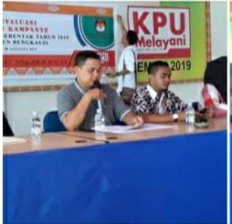 KPU Menggandeng Para Jurnalis Dalam Tahapan Pilkada Kab. Bengkalis
