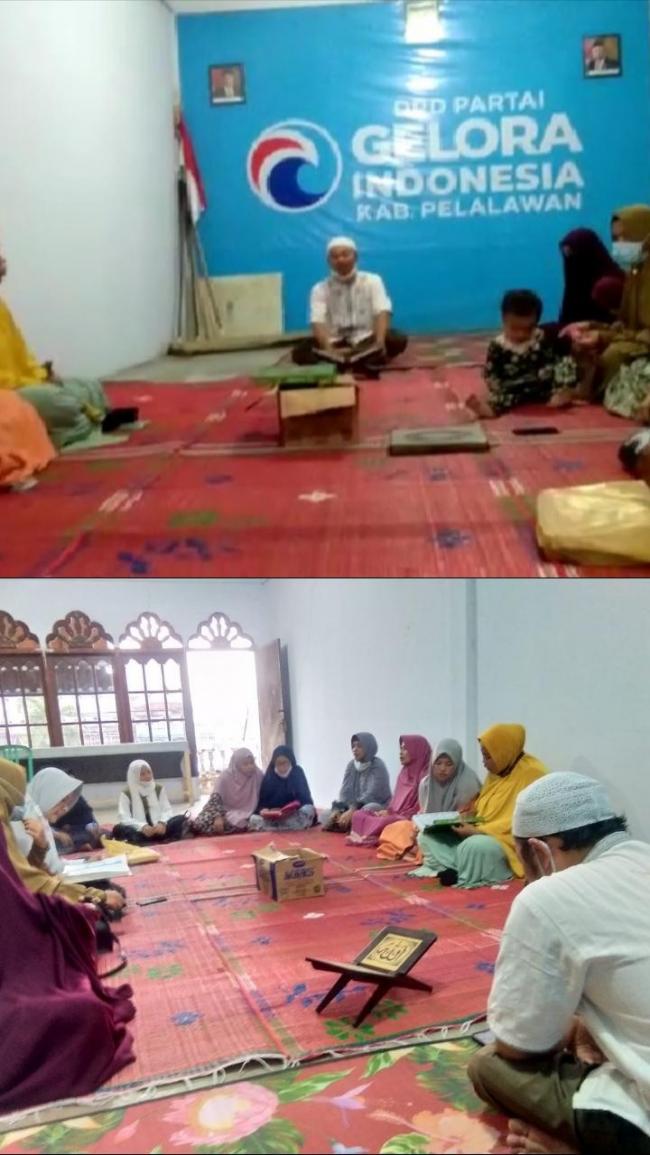 DPD Gelora Pelalawan Adakan Buka Puasa Bersama Dengan Komunitas Pencinta Alquran