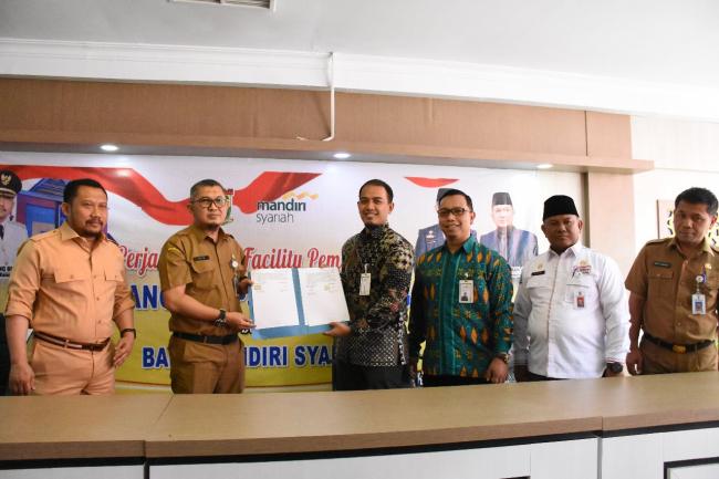RSUD Bangkinang MOU dengan BSM Pekanbaru terkait Dana Talangan BPJS