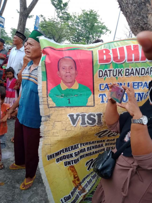Masyarakat Desa Tanjung Mas Kampar Kembali Demo Kejati Riau
