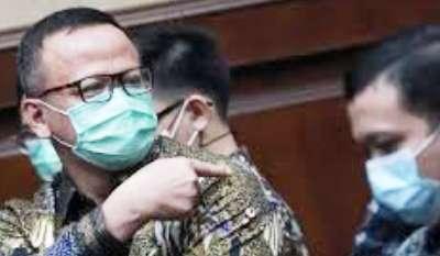Terima Suap 25,7 M, Edhy Prabowo Divonis 5 tahun Penjara Denda Rp 400 juta