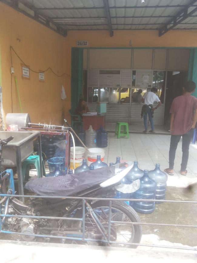 Depot air minum MW di duga tidak memiliki izin usaha dan izin kesehatan dari dinas terkait
