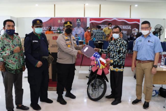 Sukseskan Capaian Vaksinasi, Pemkab Siak Siapkan Doorprize Motor