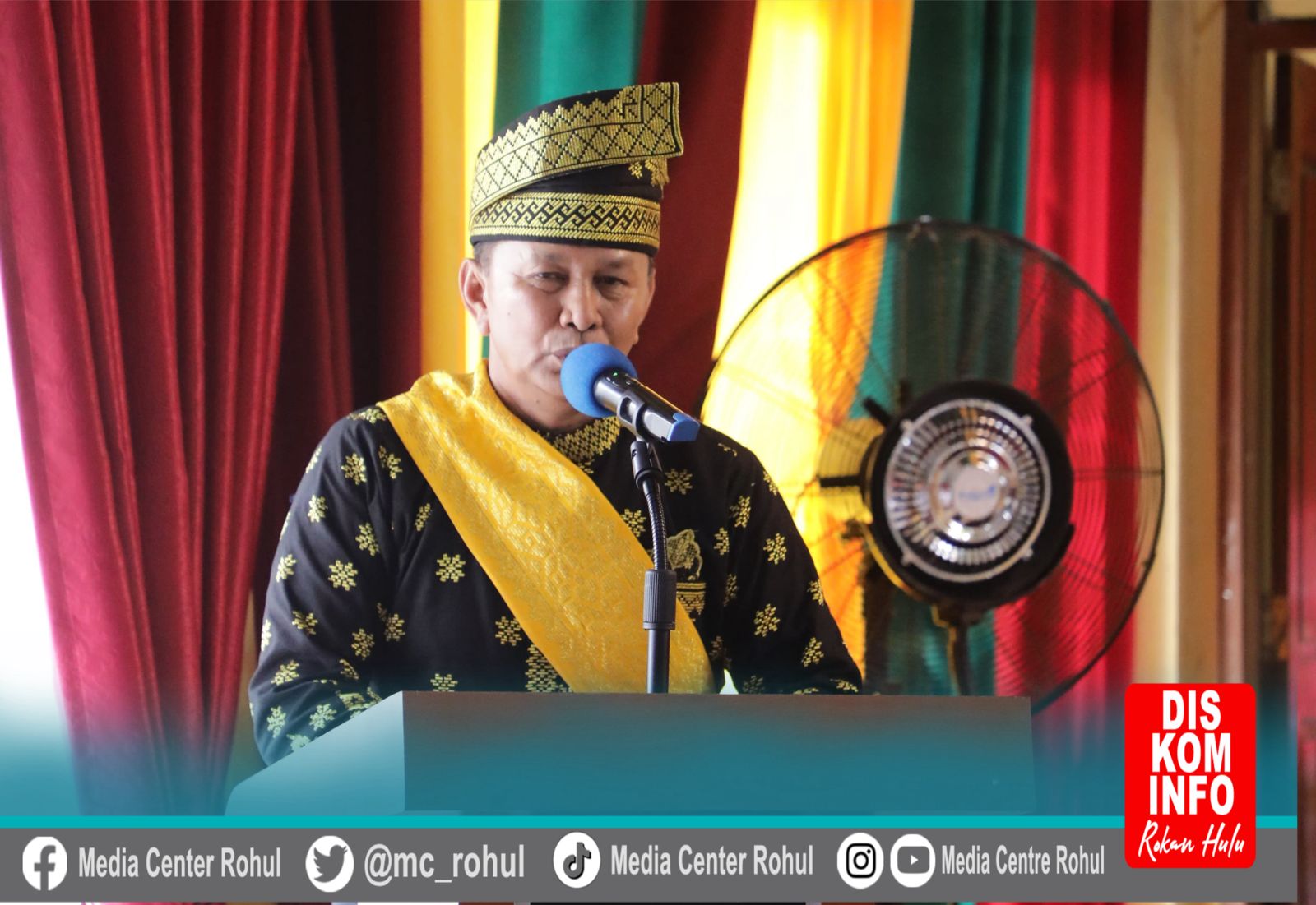 Wabup Rohul Hadiri Acara Prosesi aAdat Jolang Monjalang Mamak