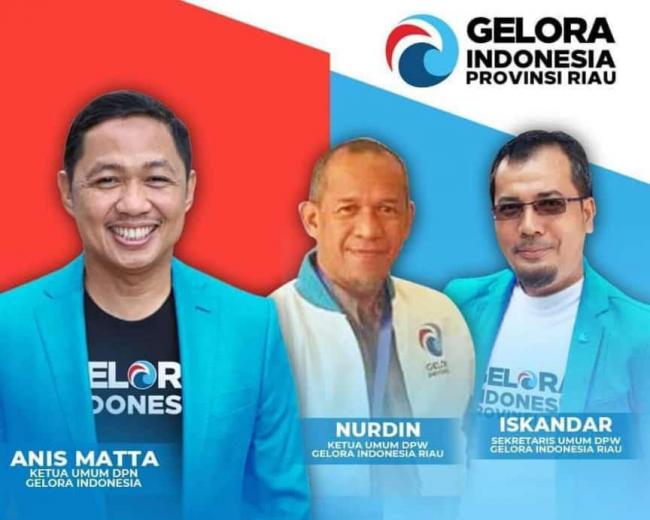 Nurdin, SE. Ak Sebut Partai Gelora Akan Menjadi Sejarah Baru di Riau