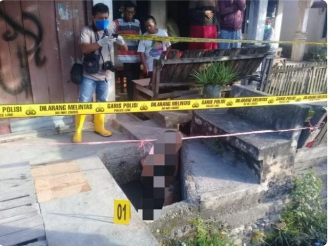 Heboh, Warga Rumbai Temukan Mayat di Parit