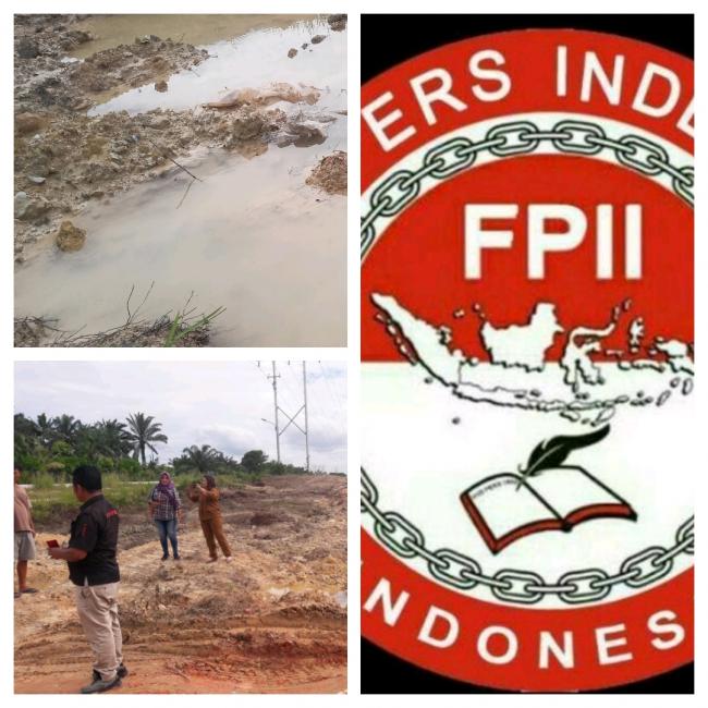 Masyarakat Komplin Pekerjaan PT. Pertagas Yang Terkesan Asal Jadi