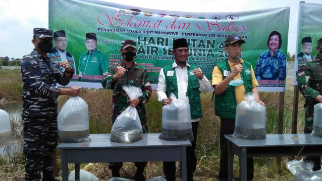 Peringati Hari Hutan dan Air Sedunia, Ketum SANTAN NU Sampaikan Pesan Mentri Kehutanan