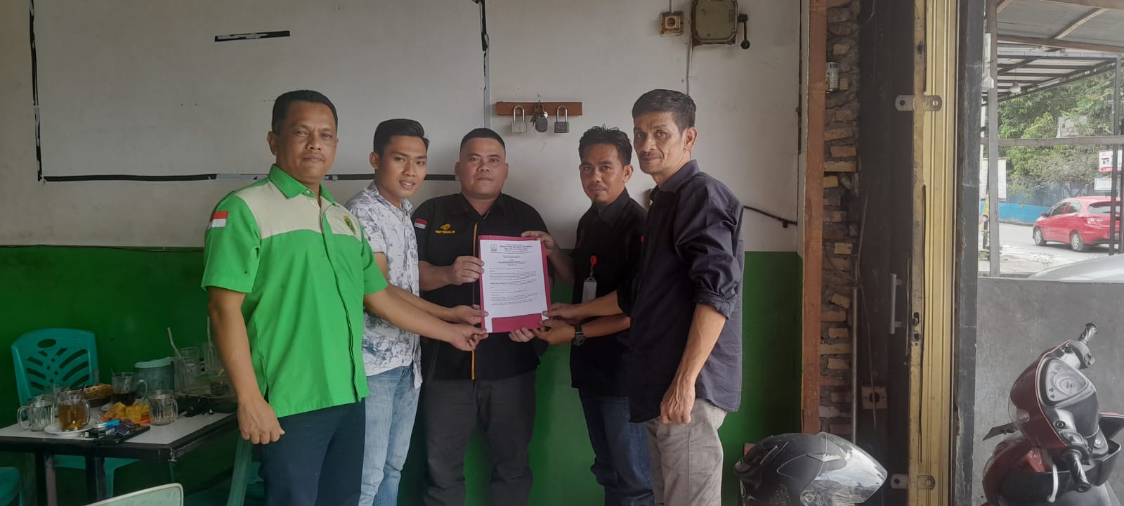 Terima SK Dari DPD SPRI Riau, DPC SPRI Rohul Resmi Terbentuk