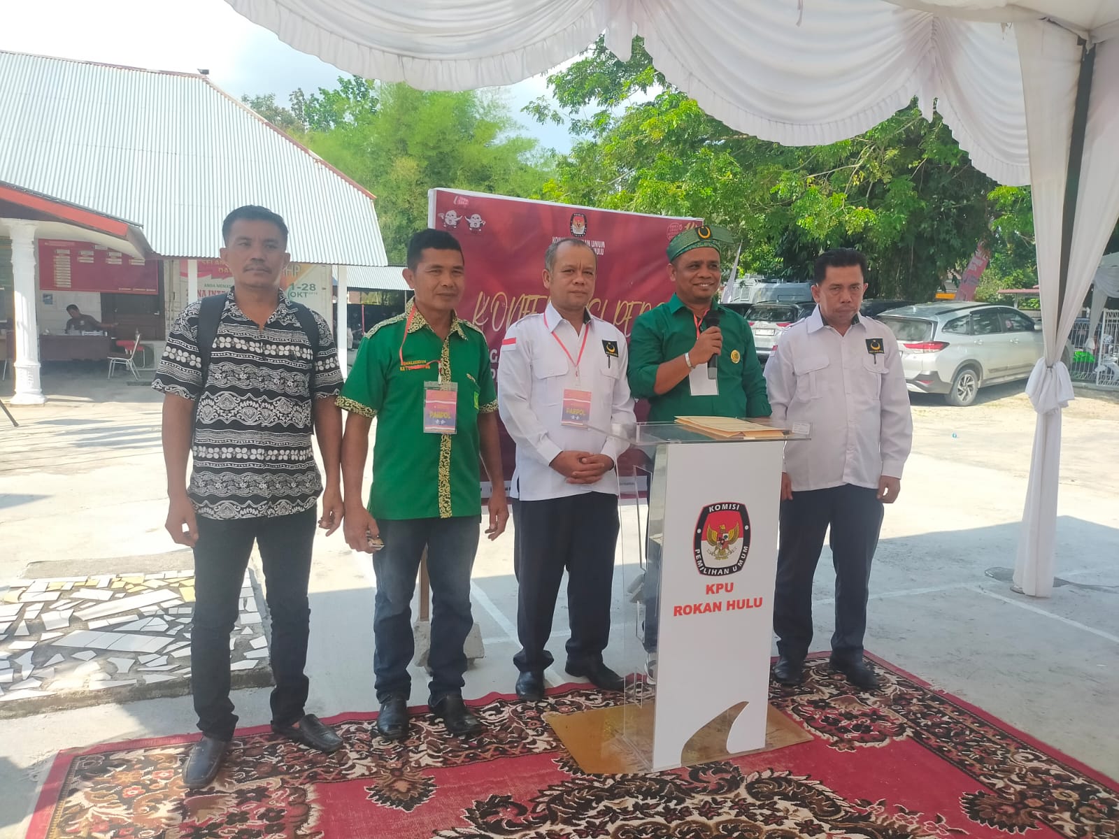 Daftarkan Bakal Caleg Ke KPUD Rokan Hulu,Sekjen DPC PBB Rohul:kita Siap Bersaing Dengan Sehat