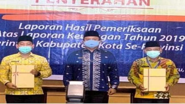 Pemerintah Kabupaten Pelalawan Meraih 8 Kali Predikat WTP dari Badan Pemeriksa Keuangan Republik Ind