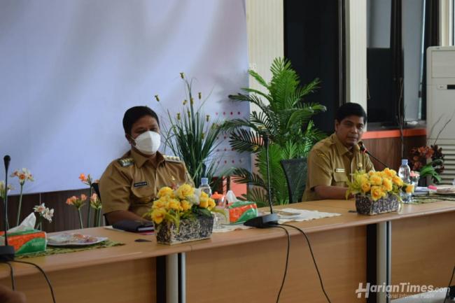 Bupati Kuansing Andi Putra Himbauan Disnaker Tegur Perusahaan Yang Tidak Melaksanakan Vaksinasi