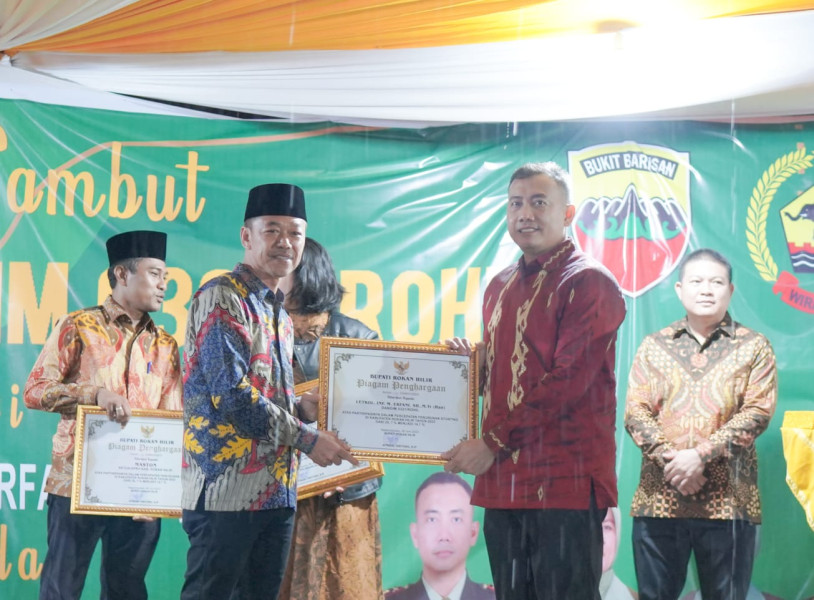 Pemkab Rohil Gelar Pisah Sambut Dandim 0321 Rohil