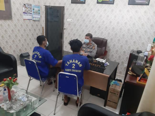 Berlibur dibalik Tirai Besi, Polsek Tenayan Raya Tangkap dan Aman Pelaku Jambret