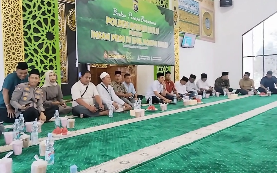 Kapolres Rohul Gelar Buka Puasa Bersama Insan Pers 