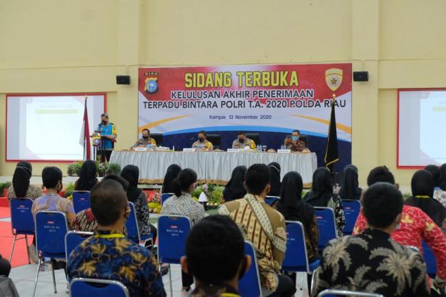 PANDA Riau, 292 Dinyatakan Lulus Bintara Polri