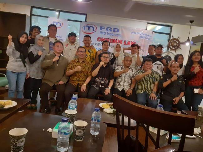Terkait RUU Omnibus Law Cipta Kerja, IMO Indonesia Sepakat Membentuk Tim Khusus