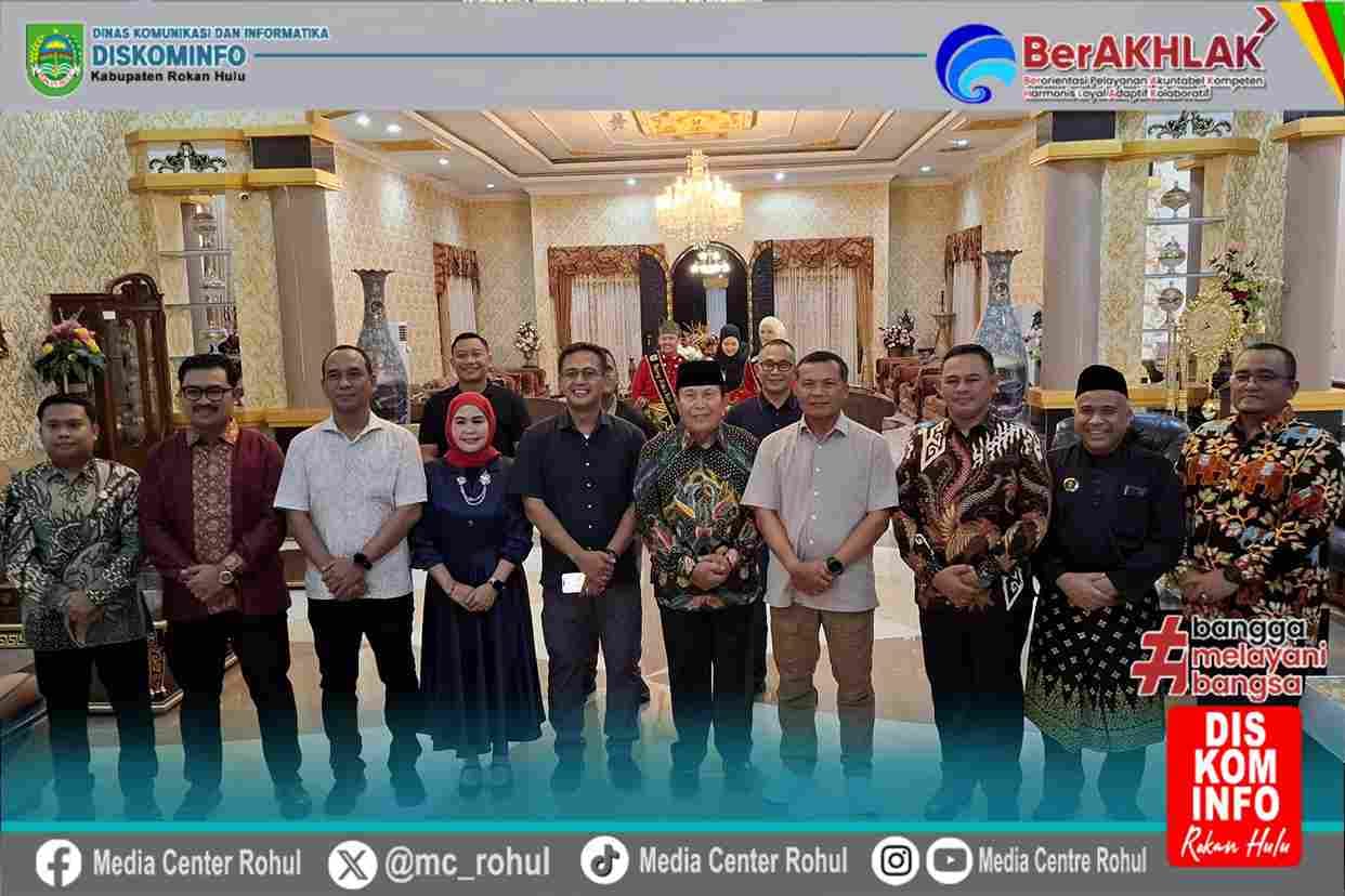 Danrem Kunjungan Ke Rohul, Bupati Sukiman Berikan Sambutan Hangat