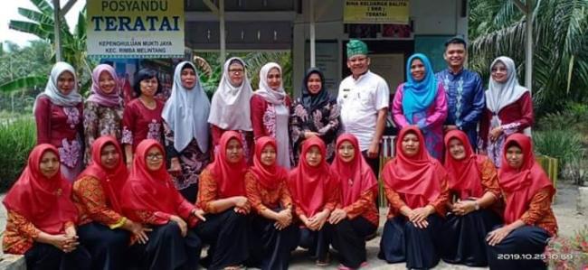 Sambut Hari Kesehatan Nasional (HKN) ke-55 Puskesmas Rimba Melintang Gelar ada kan Lomba Posyandu