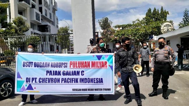 Rusak Lingkungan Akibat Borrow Pit PT Chevron, Yayasan Lingkungan Riau Curigai SKK Migas