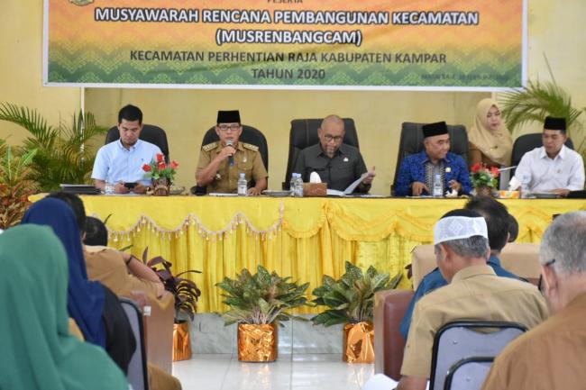 Selain Infrastruktur pendidikan dan kesehatan, Perhentian Raja Usulkan Program Peningkatan Ekomomi K