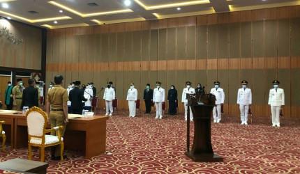 Pelantikan 15 Camat se-Kota Pekanbaru Oleh Sekda Kota Pekanbaru