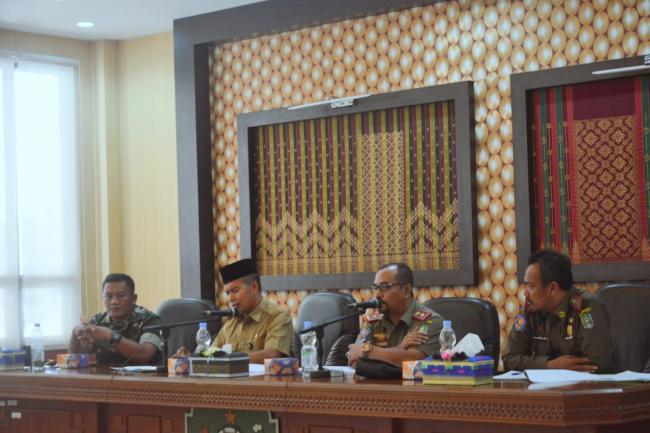 Peringatan HUT Satpol PP ke-70 dan Satlinmas ke-58 Tingkat Provinsi Riau Akan Dipusatkan di Kabupate