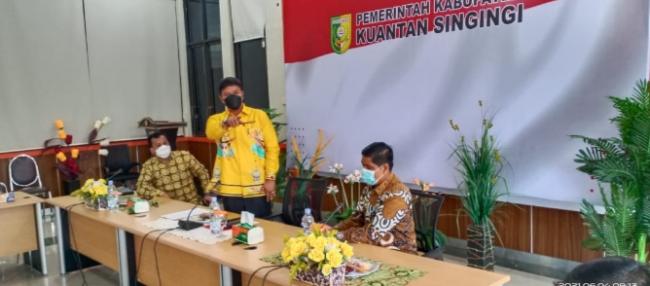 Bupati dan Wakil Bupati Kuansing Intruksikan Segera Memutus Mata Rantai Covid-19