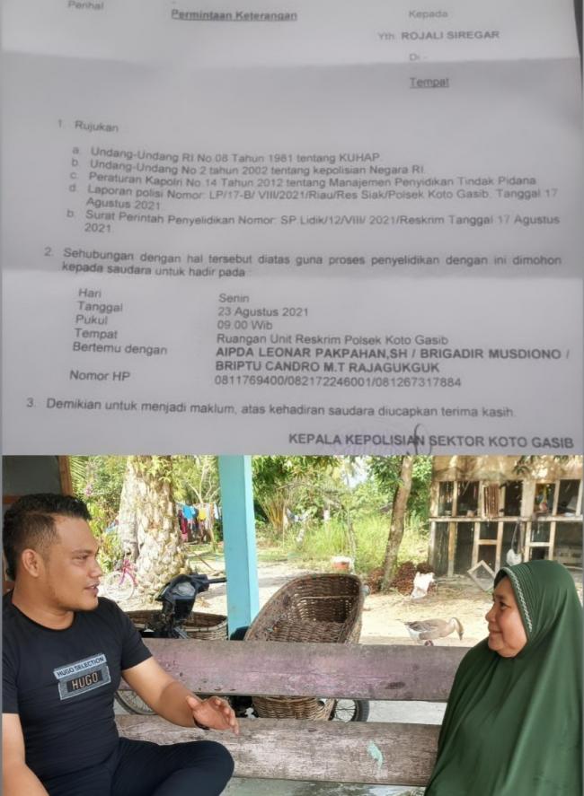 Meski Miliki SKT Tahun 1980 Lahan Pak Isrok Dicaplok PTPN V Tanpa Ganti Rugi