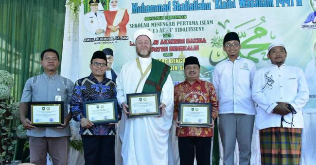 Peresmian SMP Islam Terpadu Al ITidalussuny Ketua DPRD Sebut Pendidikan Agama akan Selalu Diperjuang