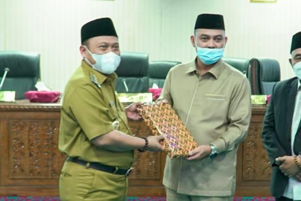 Ketua DPRD Membuka Rapat Penyampaian Rancangan KUA PPAS APBD Kampar Tahun Anggaran 2022