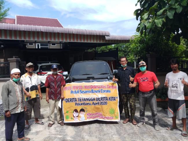 Dari Rasa Peduli Hingga Menjadi Contoh Bagi Rukun Tetangga Lainnya Dikota Pekanbaru
