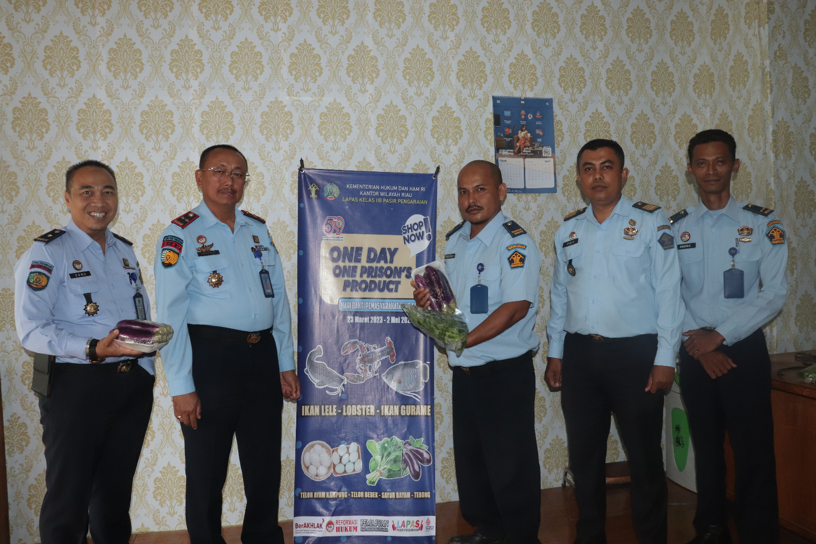 Hbp Ke 59 Lapas Pasir Pangaraian Jual Produk Hasil Kemandirian Wbp