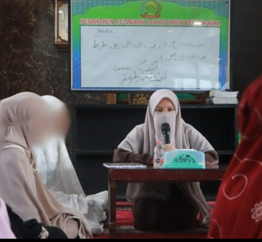 Lapas Pasir Pangarayan Tingkatkan Pembinaan Kepribadian Warga Binaan Perempuan Melalui Pengajian