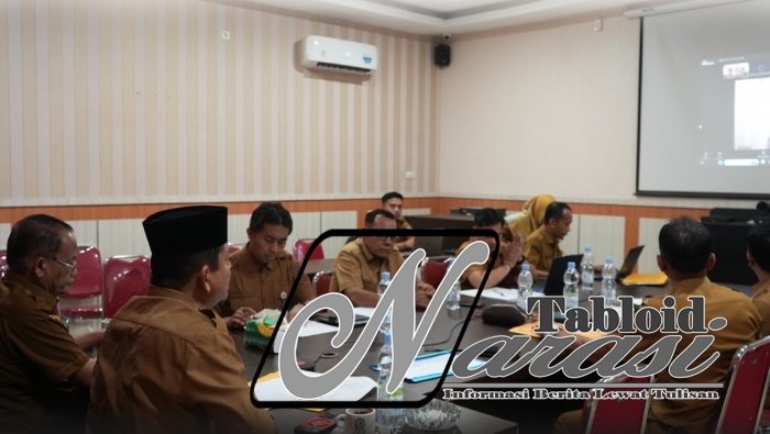 Wabup Rohul Ikuti Asistensi Virtual Terkait Proyeksi Keuangan Daerah TA 2026
