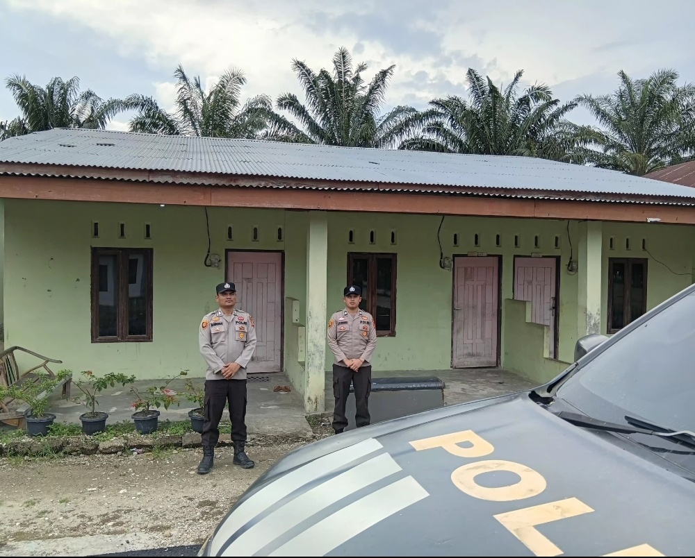 Polsek Bonai Darussalam Intensifkan Patroli Rumah Kosong Saat Mudik, Antisipasi Tindak Kejahatan