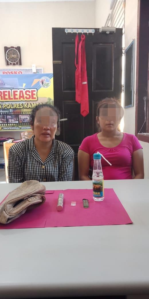 3 Pelaku Narkoba Diringkus Polisi di Kampung Gadang Bangkinang 2 Diantaranya Wanita
