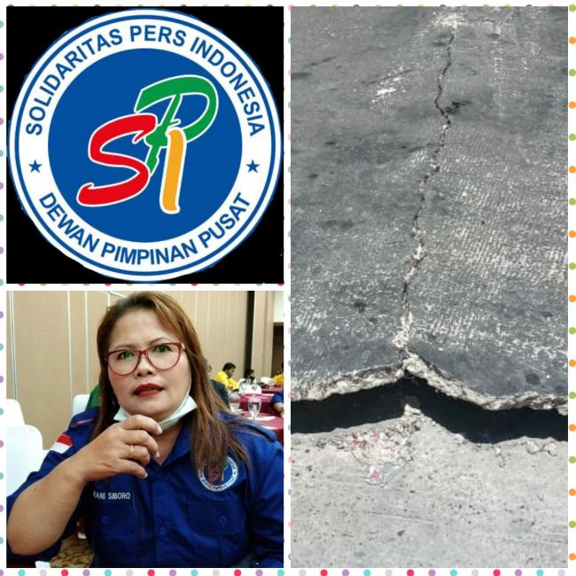 Masih Baru Sudah Rusak, Diduga Rugikan Negara SPI Bersama LSM Laporkan Dinas PERKIM