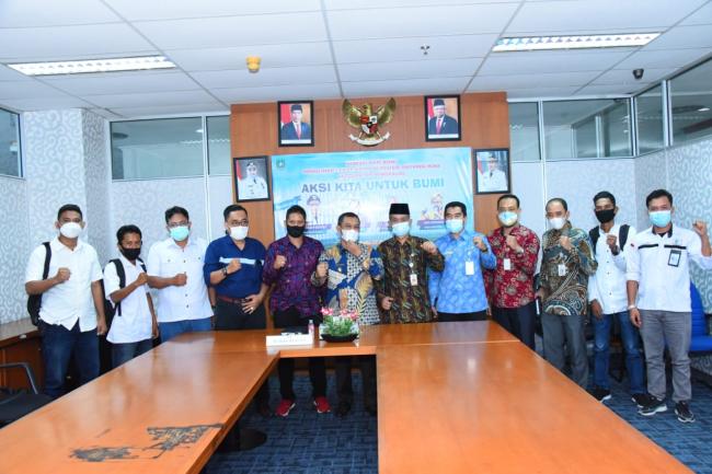 DPC-AJOI Bengkalis Audiensi bersama Pemkab, Wabup Bagus Santoso : Media Punyai Peran Penting